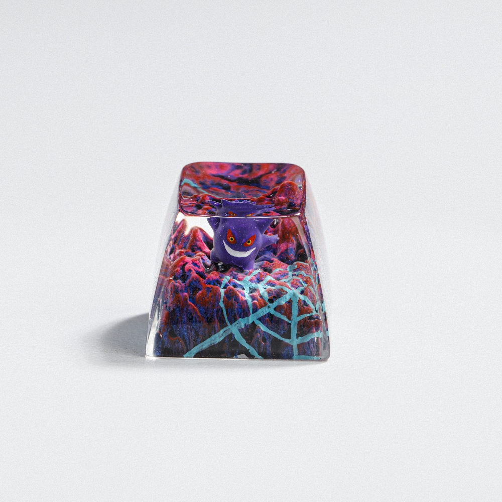 Pokemon - Gengar Artisan Keycap Breakwooden 13