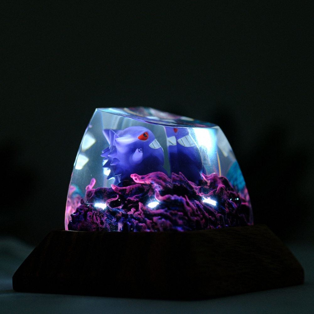 Pokemon - Gengar Artisan Keycap Breakwooden 5