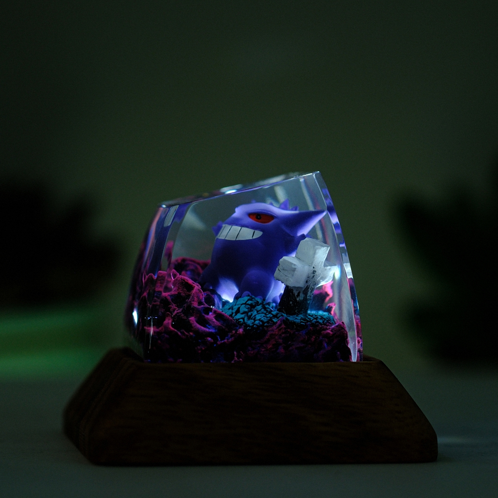 Pokemon - Gengar Artisan Keycap Breakwooden 5
