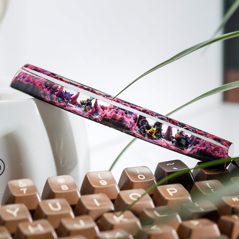 Pokemon - Gengar x Mega Banette x Giratina x Darkrai Artisan Keycap Breakwooden