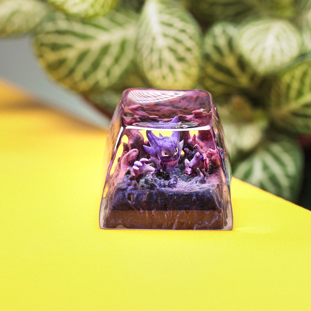 Pokemon - Haunter Artisan Keycap Breakwooden