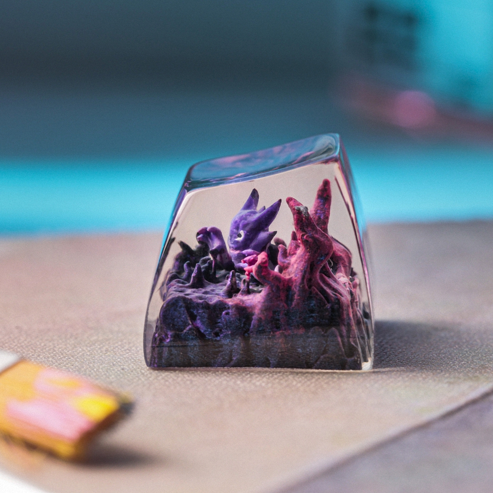 Pokemon - Haunter Artisan Keycap Breakwooden 2