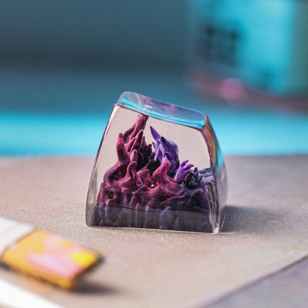 Pokemon - Haunter Artisan Keycap Breakwooden 2