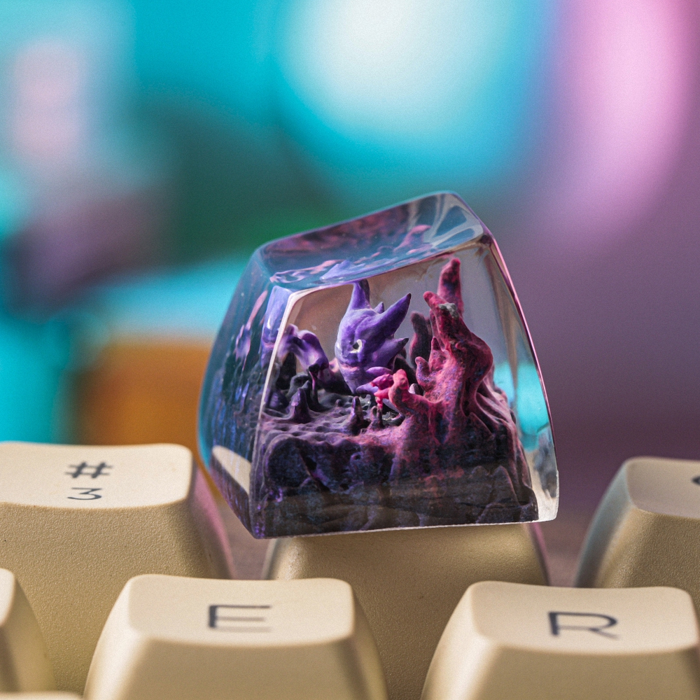 Pokemon - Haunter Artisan Keycap Breakwooden 3