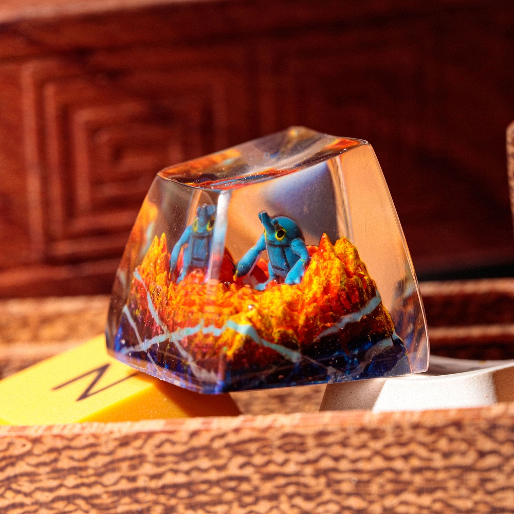 Pokemon - Heacross Artisan Keycap Breakwooden 2