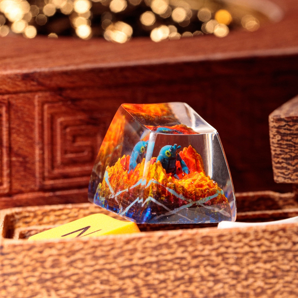 Pokemon - Heacross Artisan Keycap Breakwooden 2