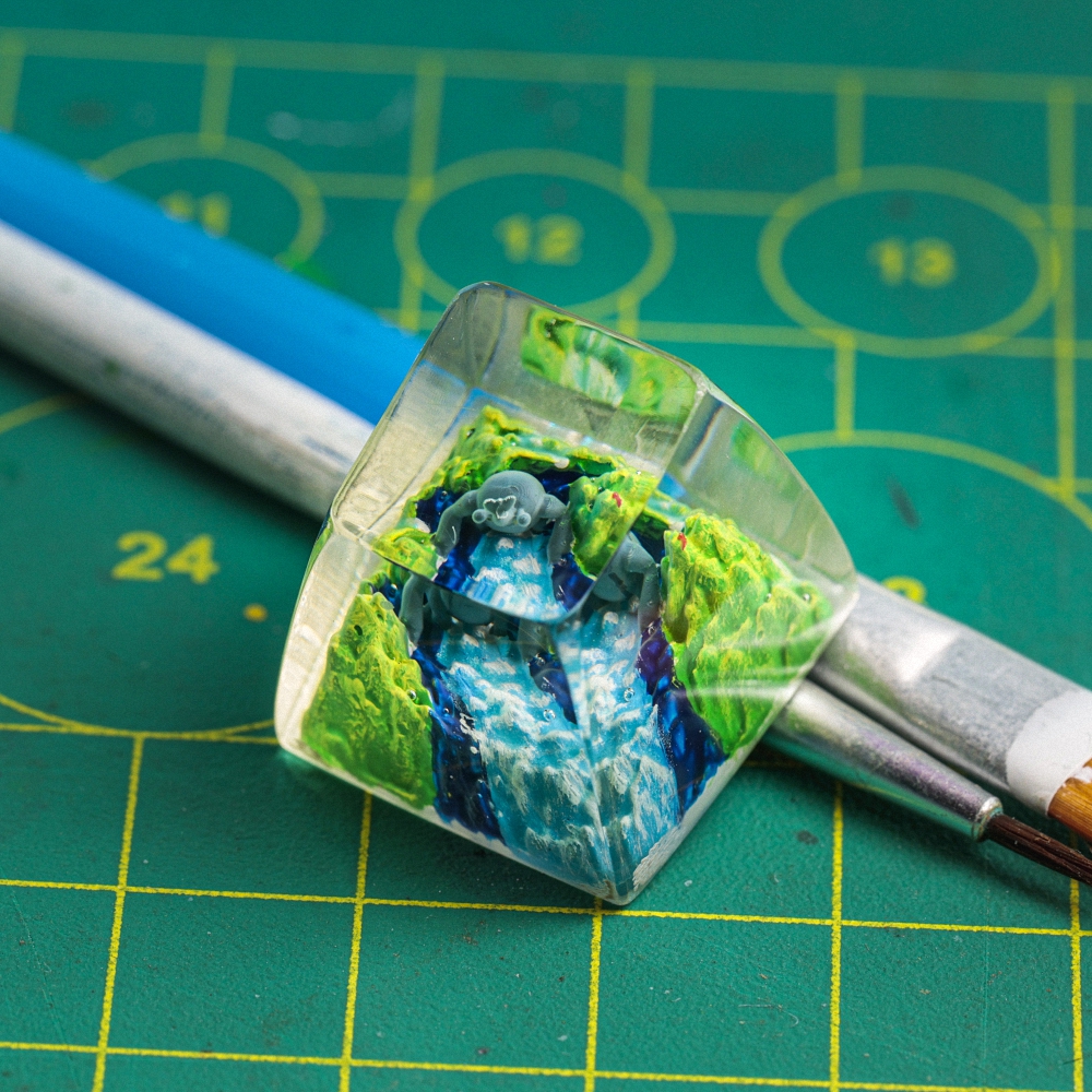 Pokemon - Heacross Artisan Keycap Breakwooden 3