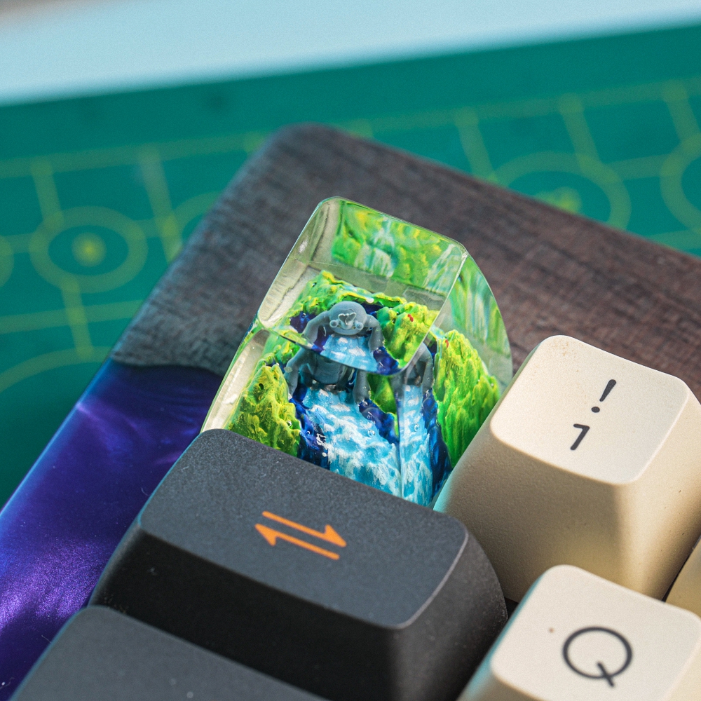 Pokemon - Heacross Artisan Keycap Breakwooden 4