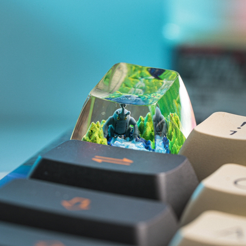 Pokemon - Heacross Artisan Keycap Breakwooden 4
