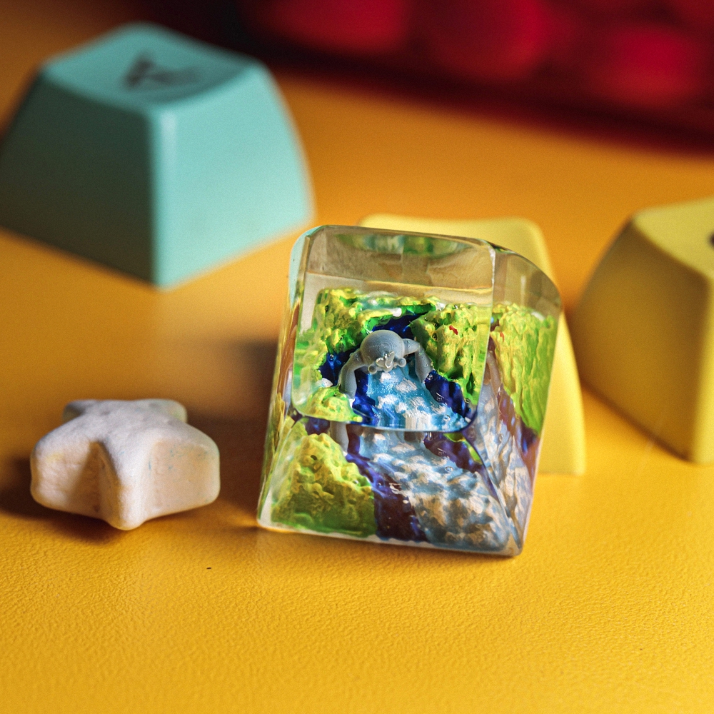 Pokemon - Heacross Artisan Keycap Breakwooden 6