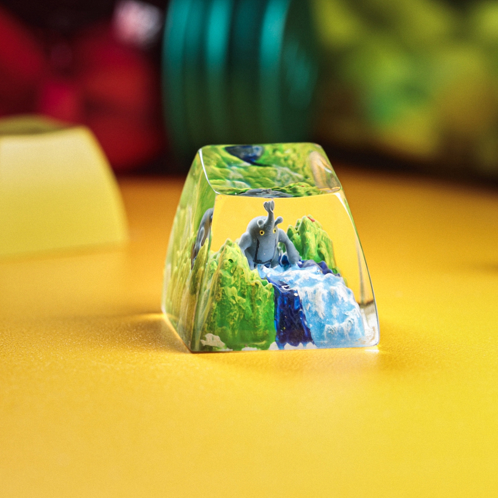 Pokemon - Heacross Artisan Keycap Breakwooden 6