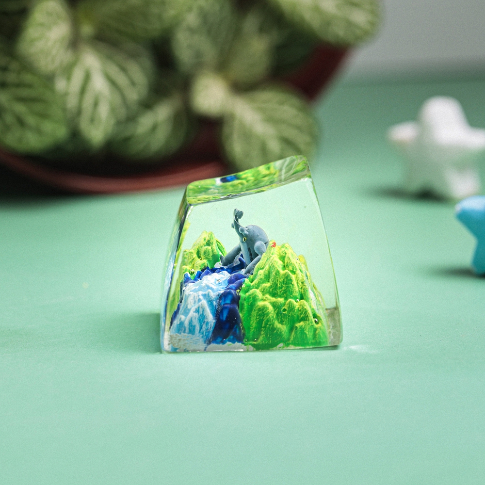 Pokemon - Heacross Artisan Keycap Breakwooden 7