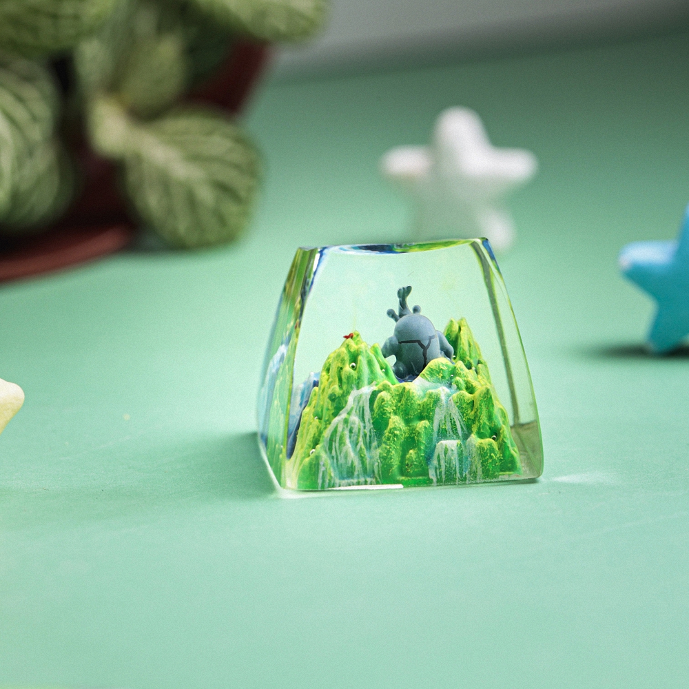 Pokemon - Heacross Artisan Keycap Breakwooden 7