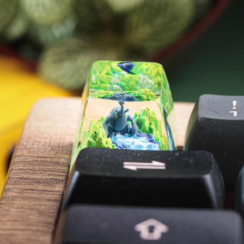 Pokemon - Heacross Artisan Keycap Breakwooden 7