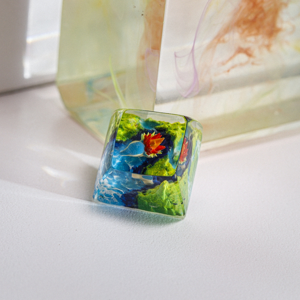 Pokemon - Hinoarashi Artisan Keycap Breakwooden