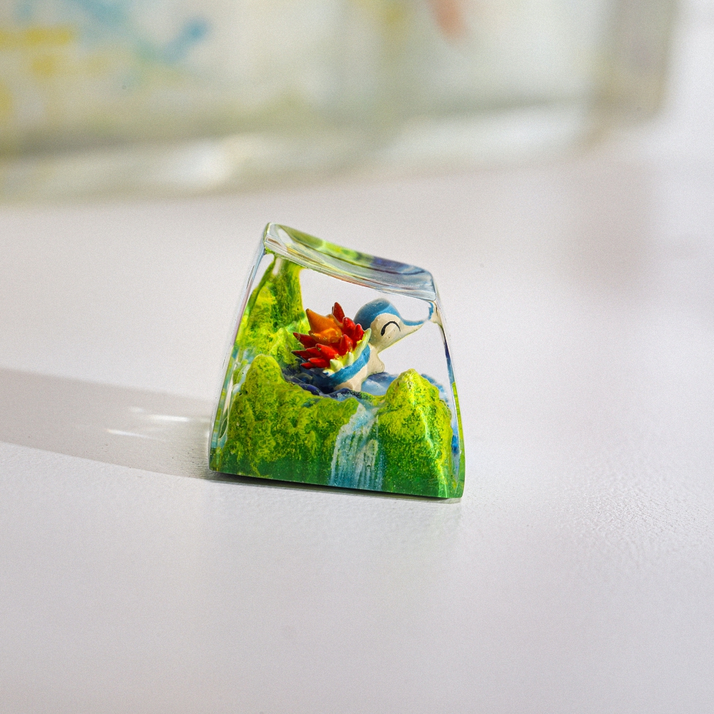 Pokemon - Hinoarashi Artisan Keycap Breakwooden