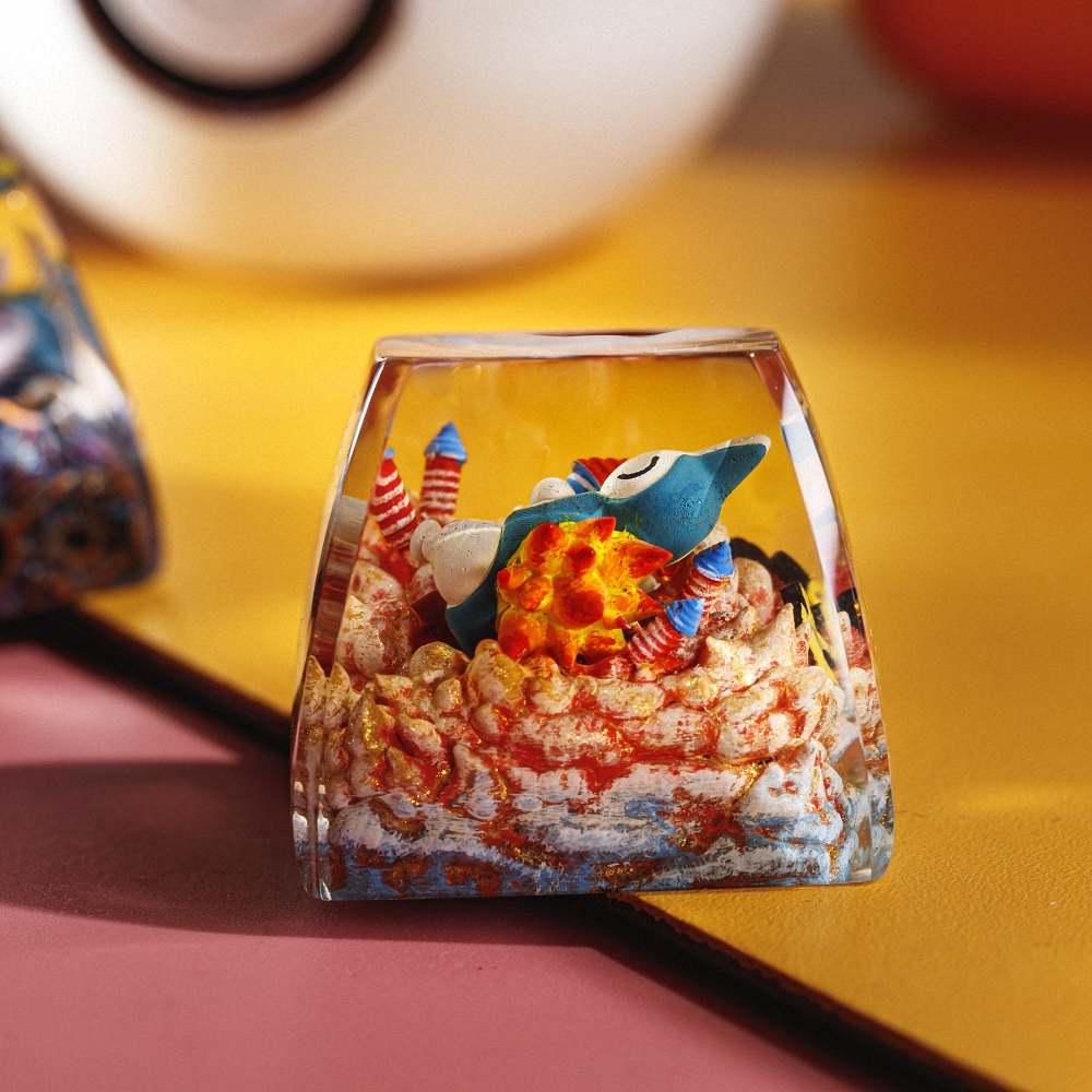 Pokemon - Hinoarashi Artisan Keycap Breakwooden 2