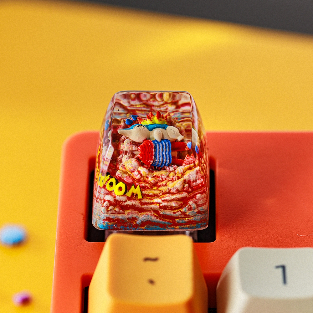 Pokemon - Hinoarashi Artisan Keycap Breakwooden 3