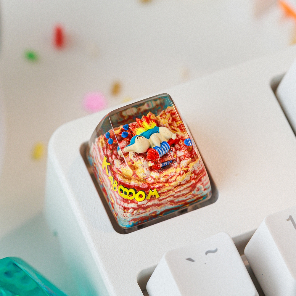 Pokemon - Hinoarashi Artisan Keycap Breakwooden 4