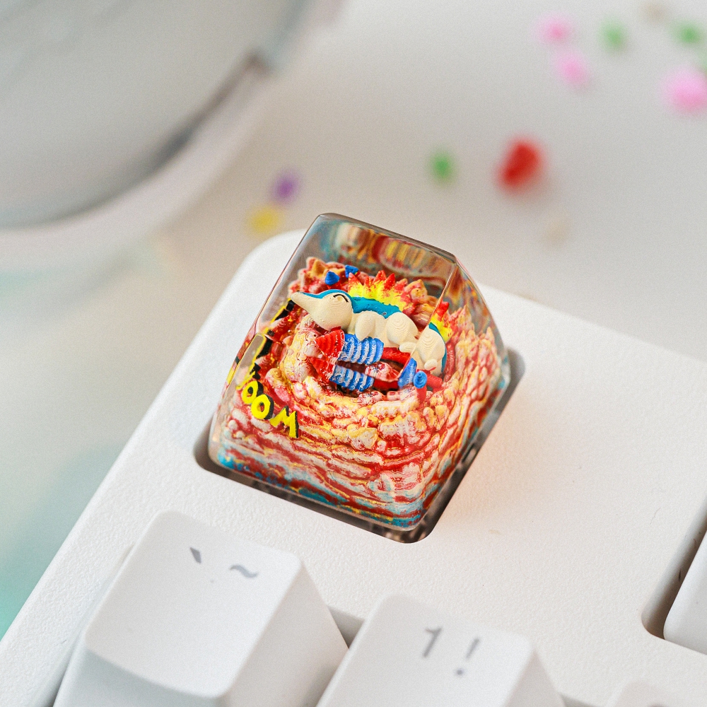 Pokemon - Hinoarashi Artisan Keycap Breakwooden 4