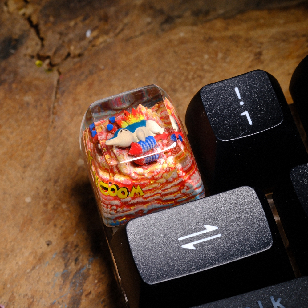 Pokemon - Hinoarashi Artisan Keycap Breakwooden 5