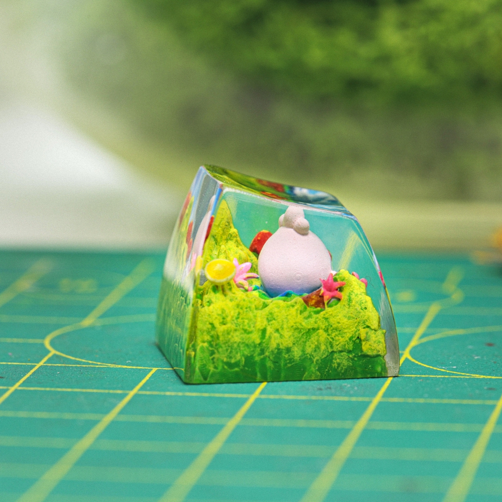 Pokemon - Jigglypuff Artisan Keycap Breakwooden 4