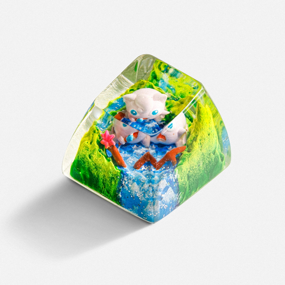 Pokemon - Jigglypuff Artisan Keycap Breakwooden 7