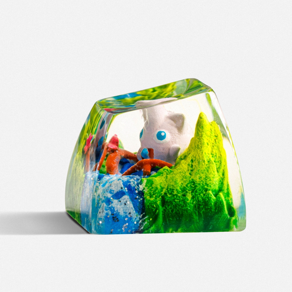 Pokemon - Jigglypuff Artisan Keycap Breakwooden 7