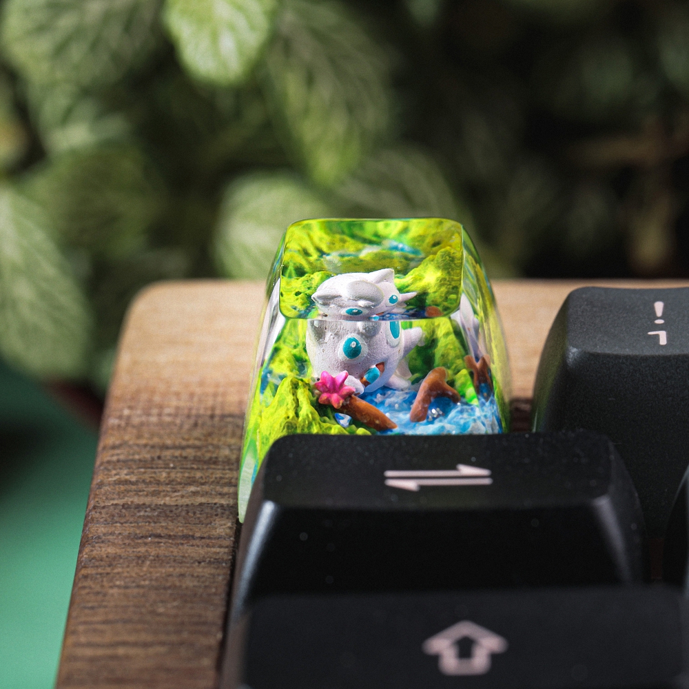 Pokemon - Jigglypuff Artisan Keycap Breakwooden 9