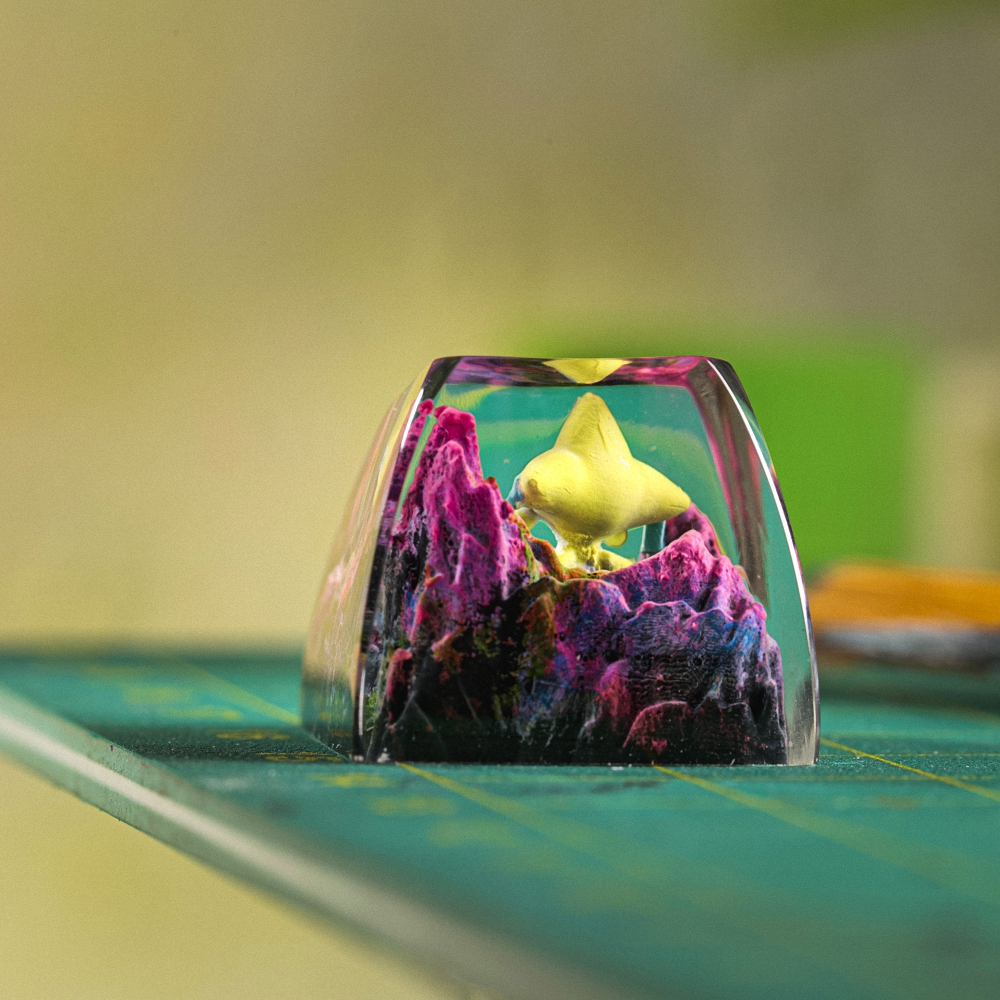 Pokemon - Jirachi Artisan Keycap Breakwooden