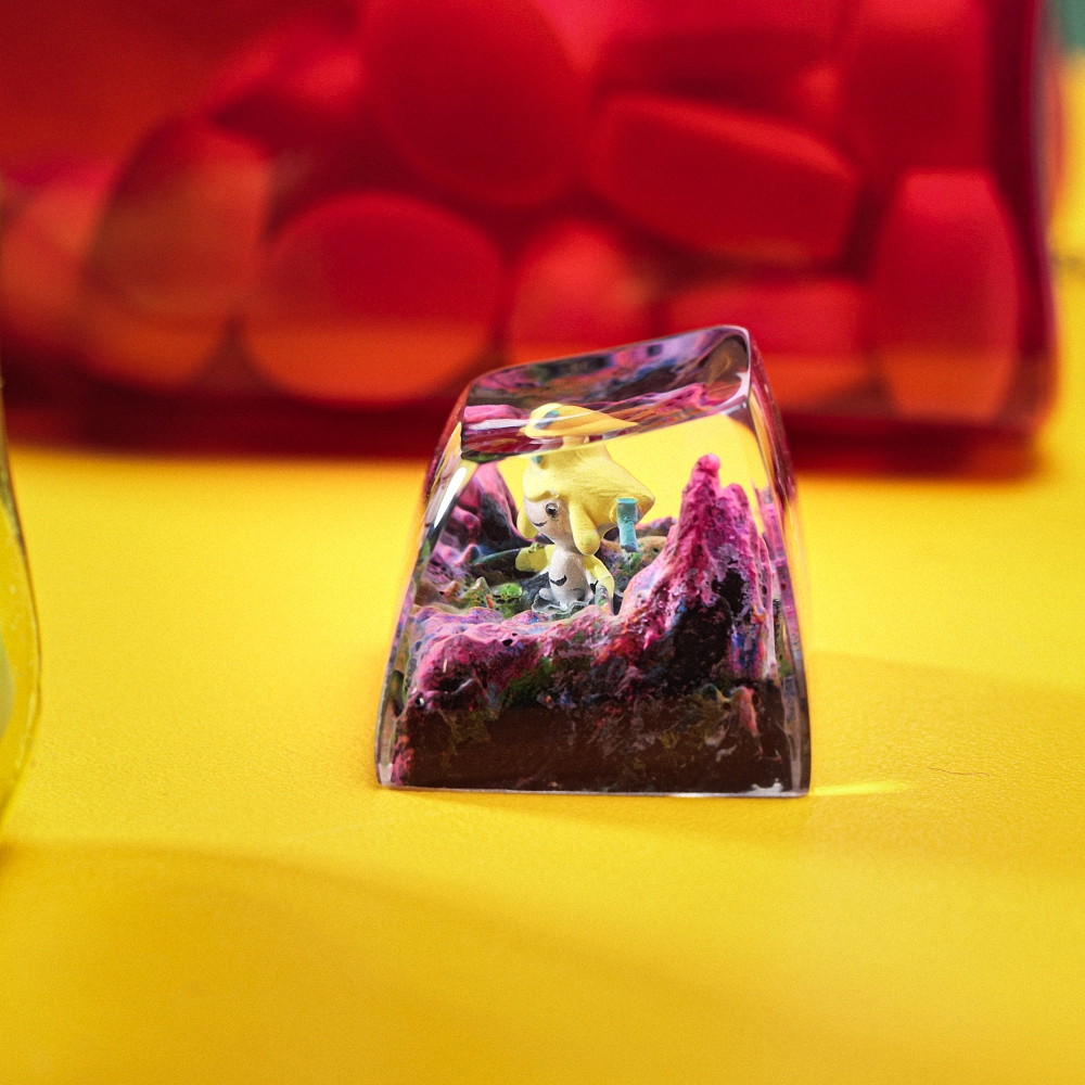 Pokemon - Jirachi Artisan Keycap Breakwooden 2