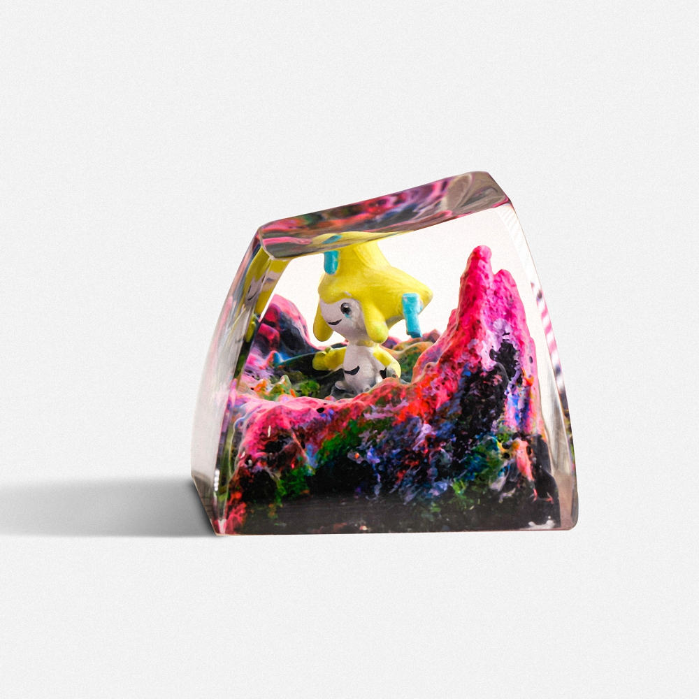 Pokemon - Jirachi Artisan Keycap Breakwooden 4