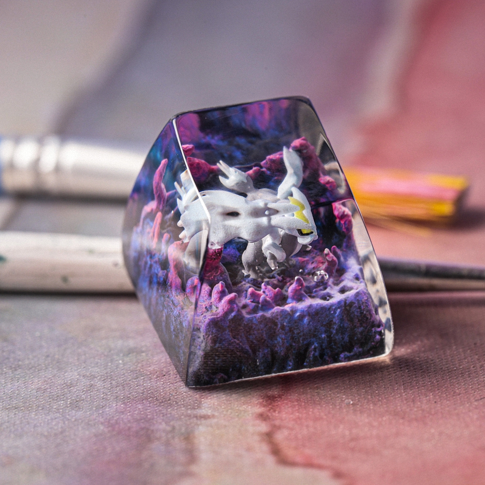 Pokemon - Kyurem Artisan Keycap Breakwooden