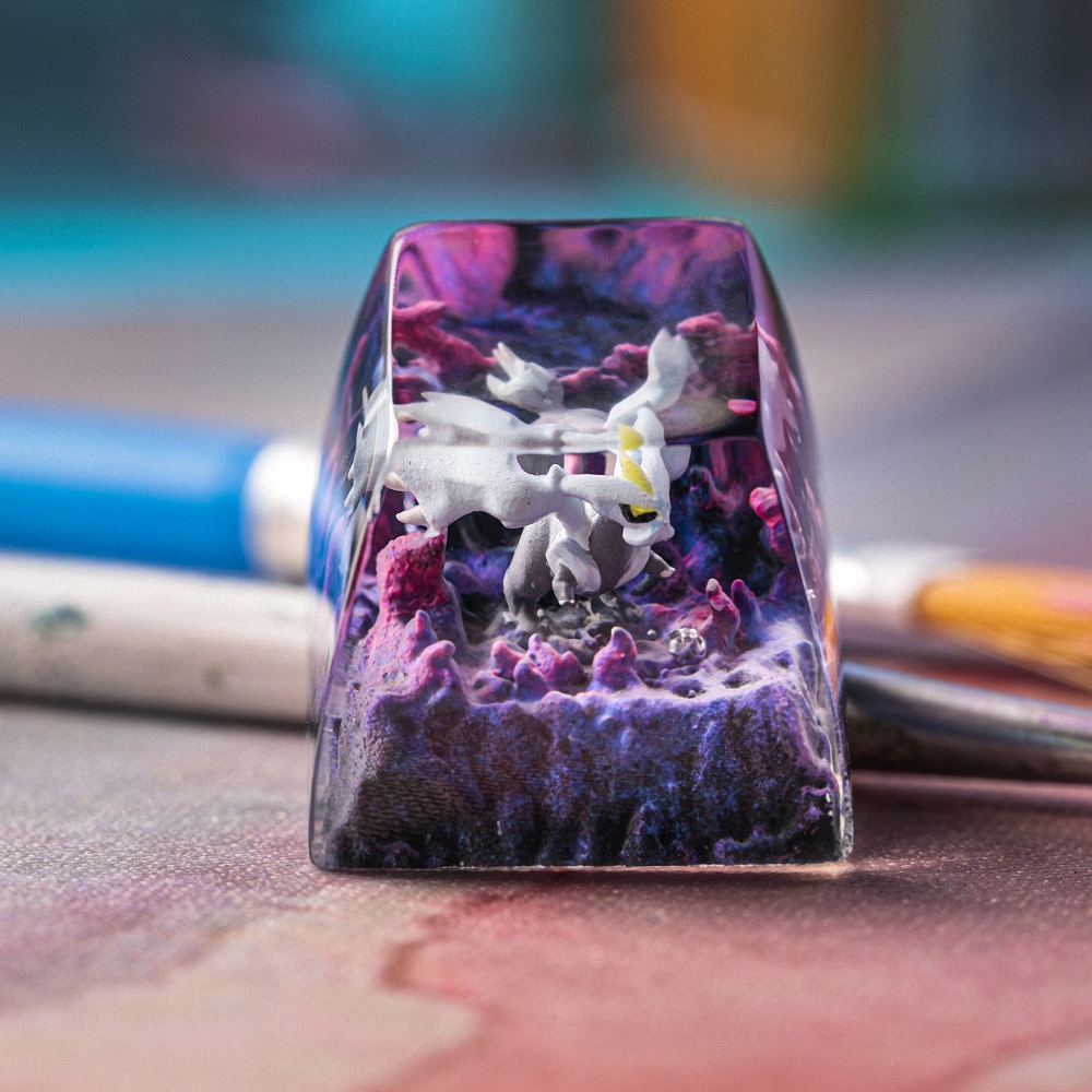 Pokemon - Kyurem Artisan Keycap Breakwooden