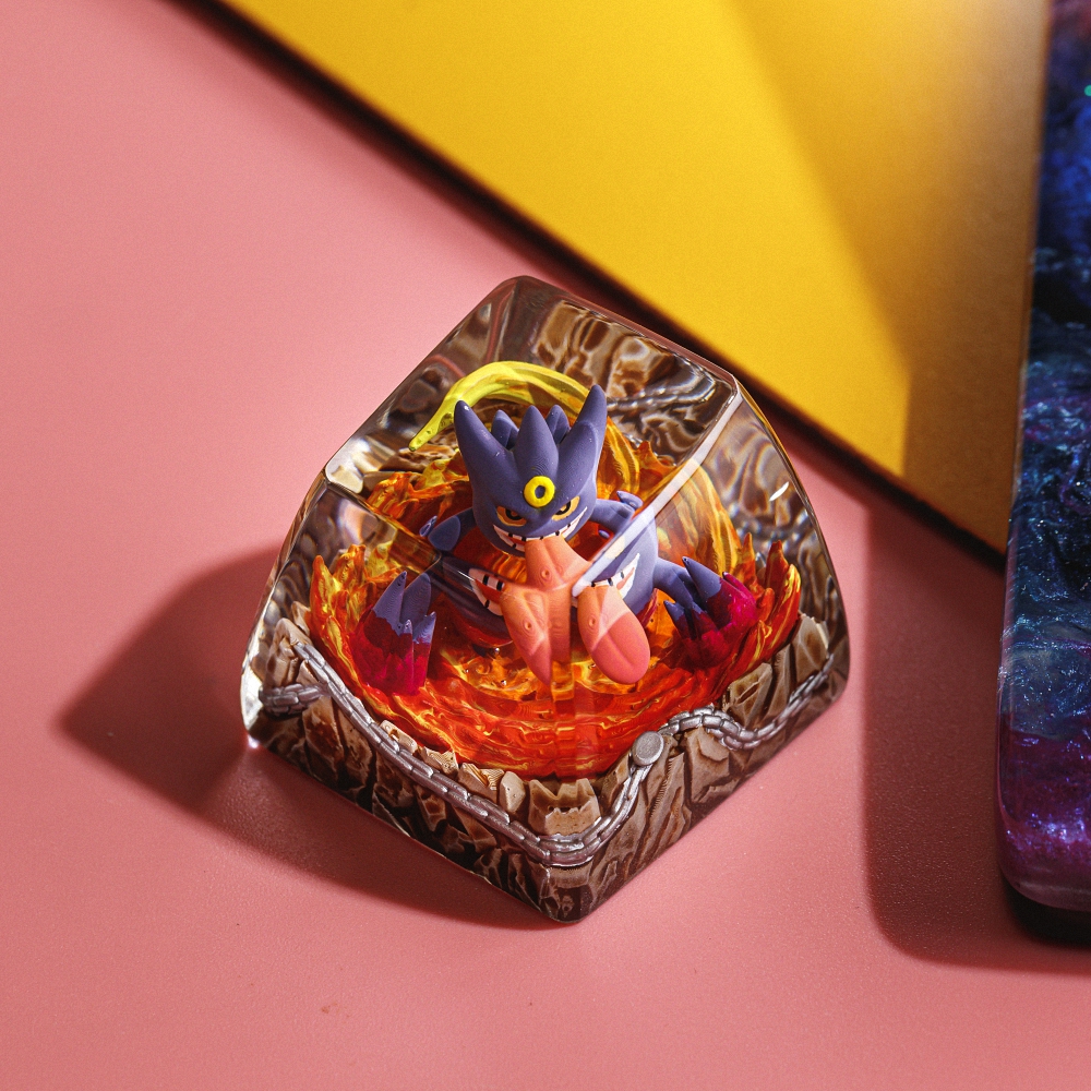 Pokemon - Mega Gengar Artisan Keycap Breakwooden