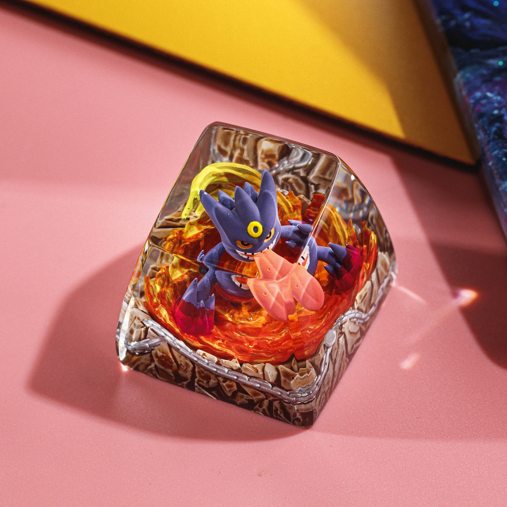 Pokemon - Mega Gengar Artisan Keycap Breakwooden