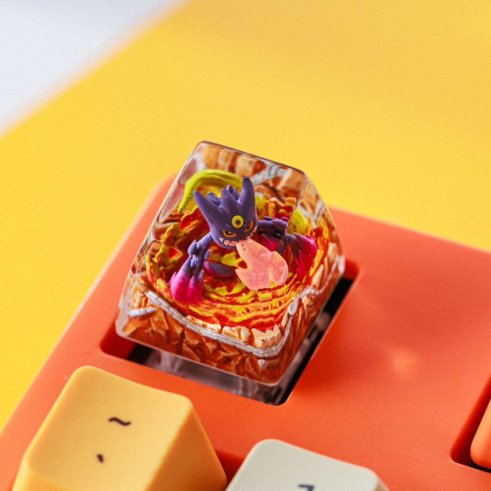 Pokemon - Mega Gengar Artisan Keycap Breakwooden 2