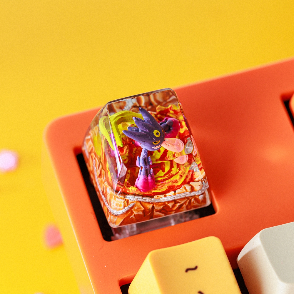 Pokemon - Mega Gengar Artisan Keycap Breakwooden 2