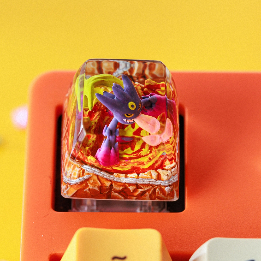 Pokemon - Mega Gengar Artisan Keycap Breakwooden 2