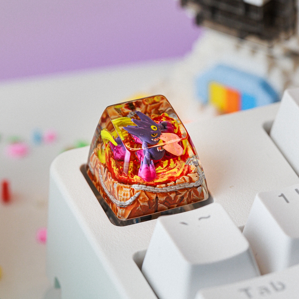 Pokemon - Mega Gengar Artisan Keycap Breakwooden 3