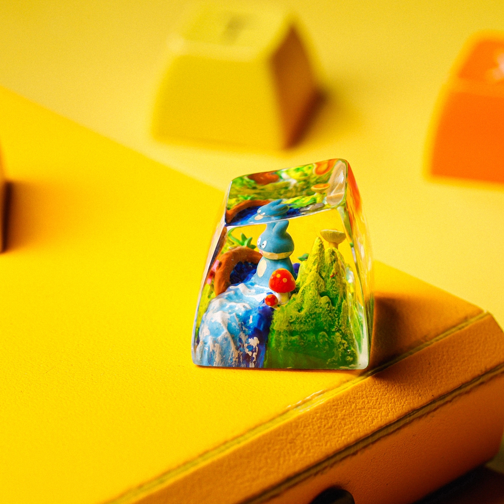 Pokemon - Munchlax Artisan Keycap Breakwooden