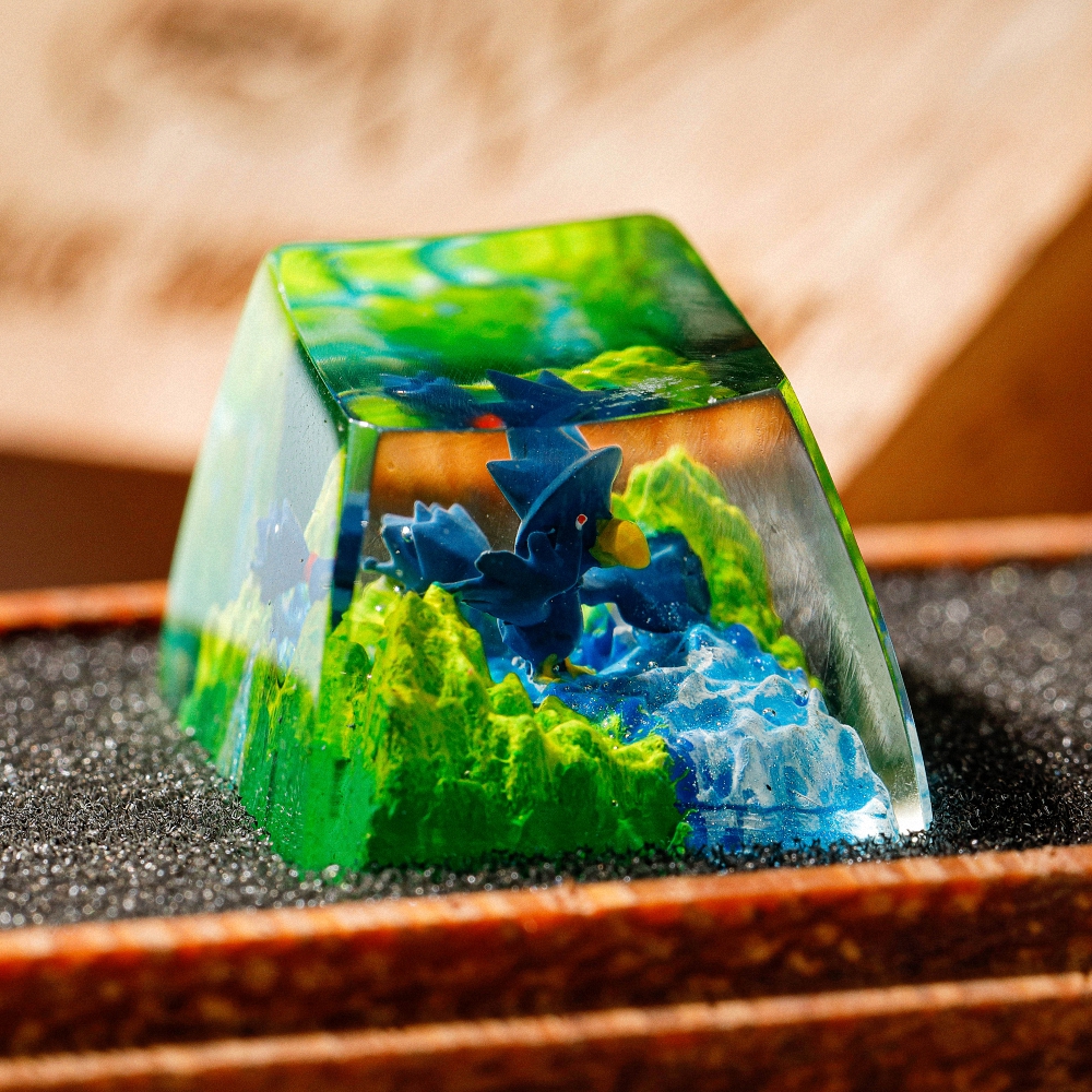 Pokemon - Munchlax Artisan Keycap Breakwooden 2