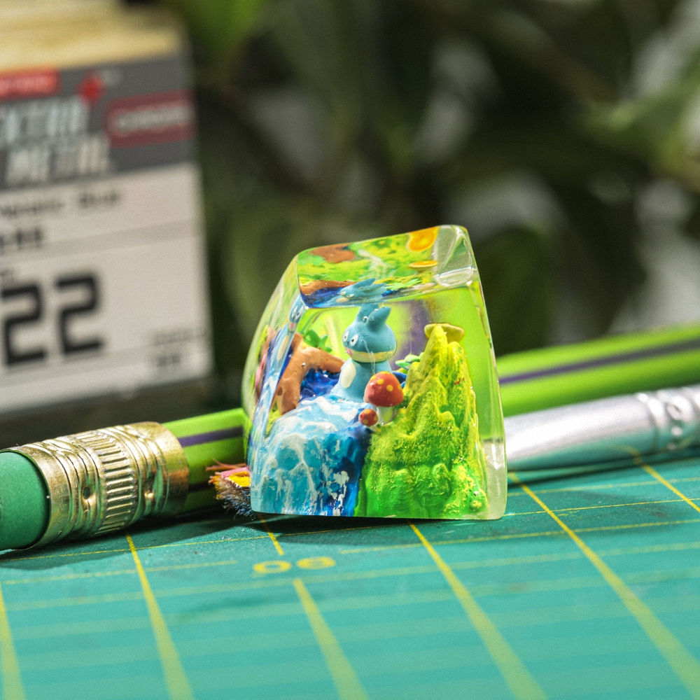 Pokemon - Munchlax Artisan Keycap Breakwooden 4