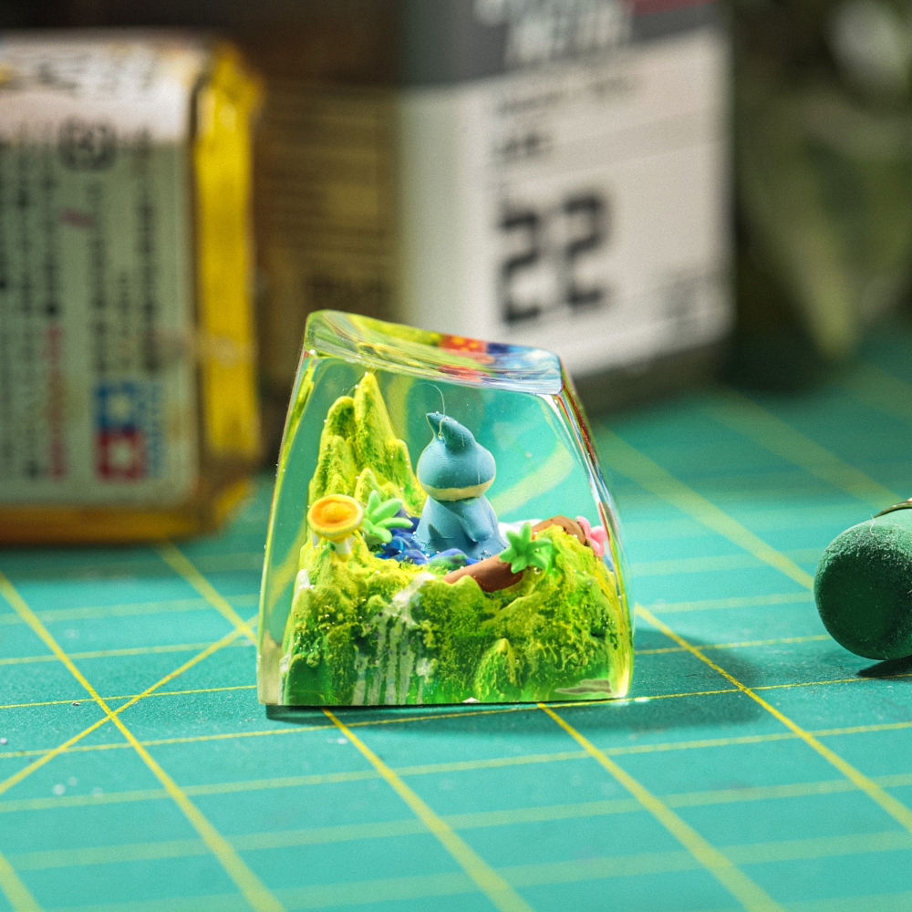 Pokemon - Munchlax Artisan Keycap Breakwooden 4