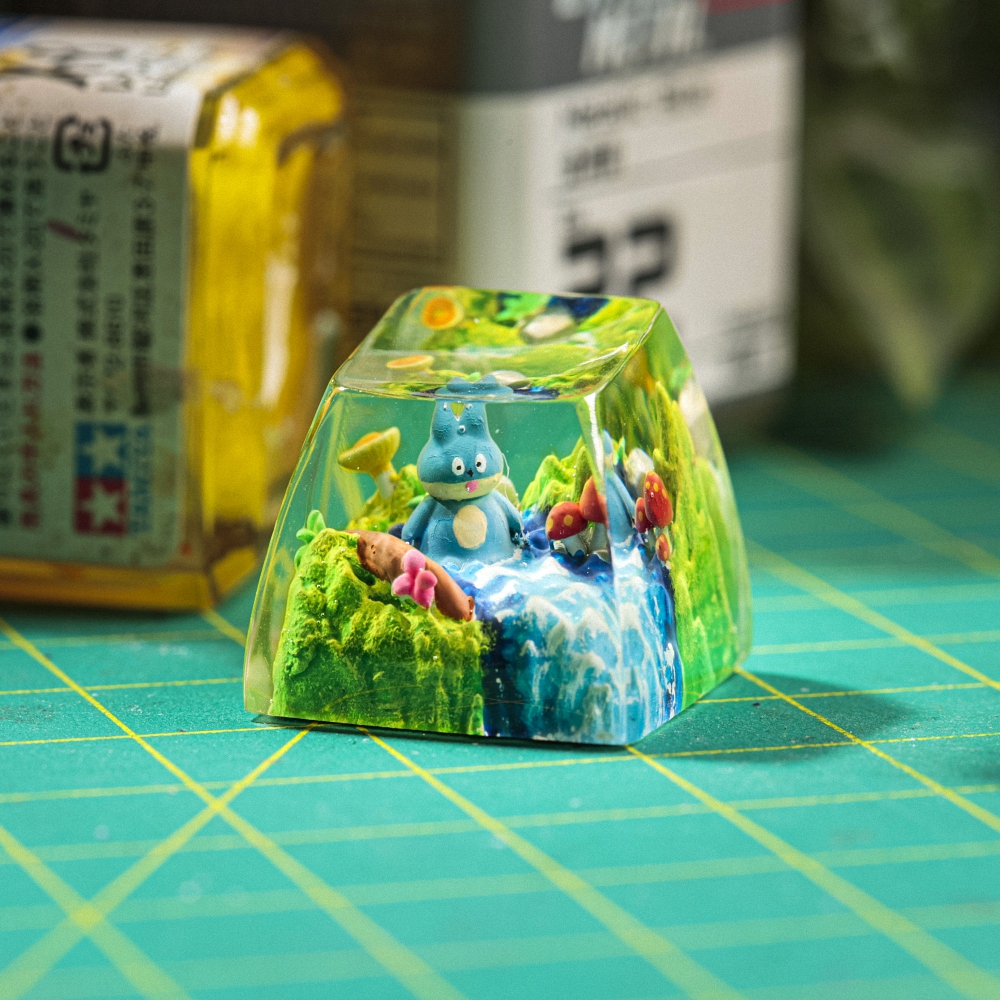 Pokemon - Munchlax Artisan Keycap Breakwooden 4