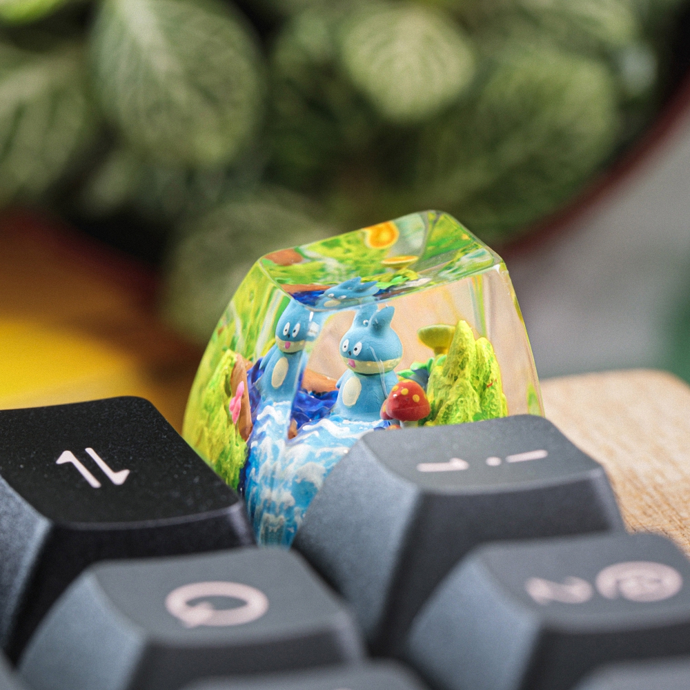 Pokemon - Munchlax Artisan Keycap Breakwooden 5