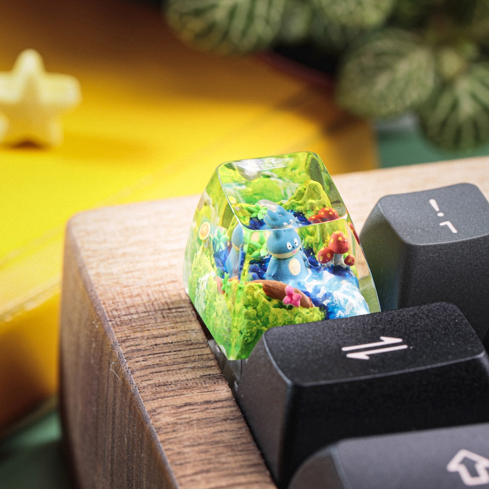 Pokemon - Munchlax Artisan Keycap Breakwooden 5