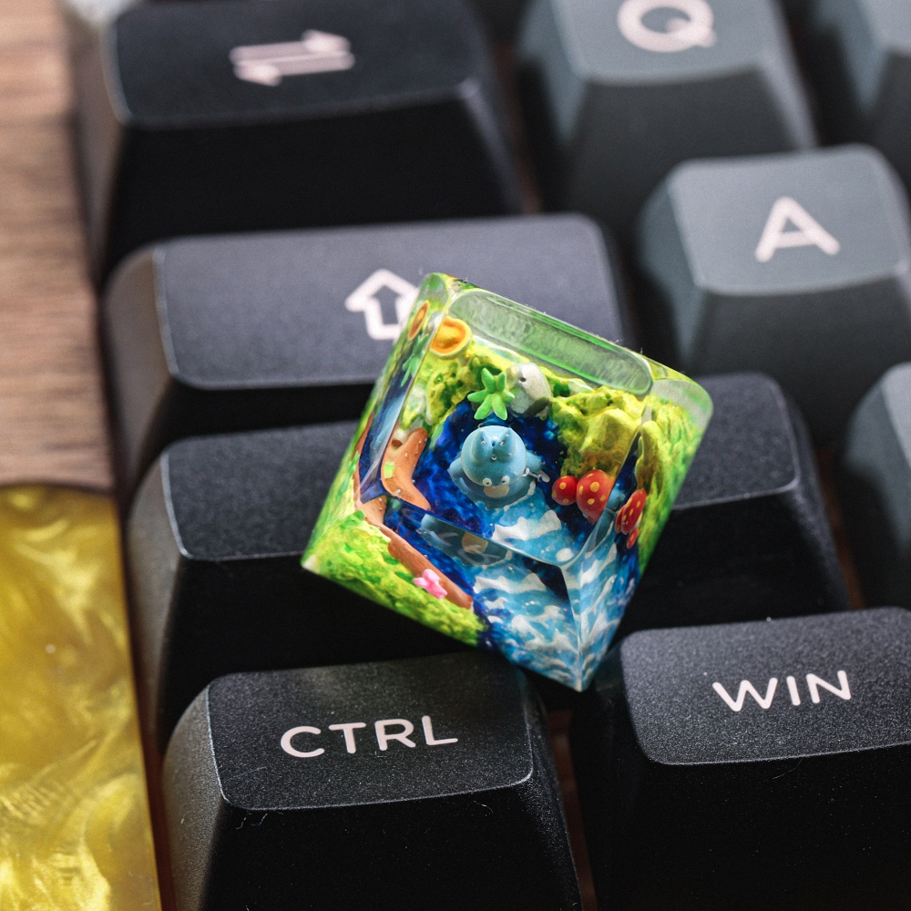 Pokemon - Munchlax Artisan Keycap Breakwooden 5