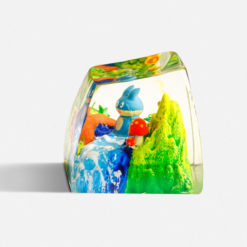 Pokemon - Munchlax Artisan Keycap Breakwooden 6