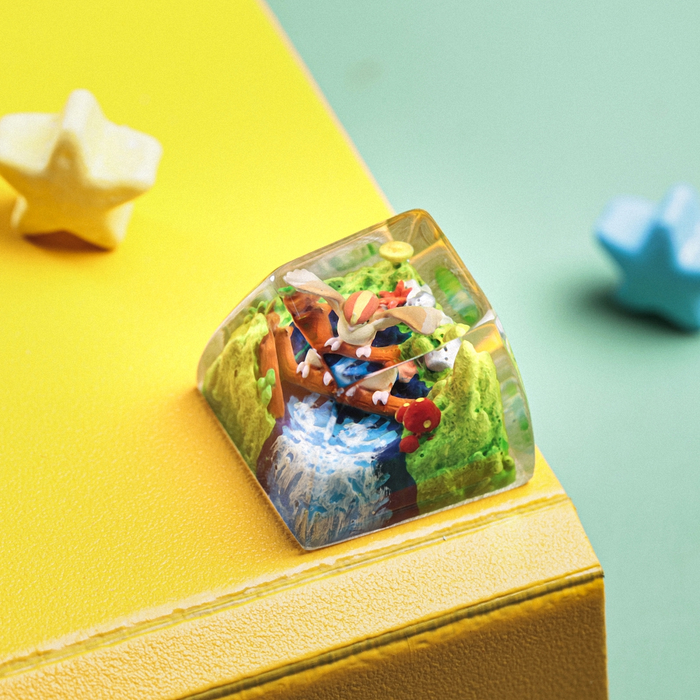 Pokemon - Pidgeot Artisan Keycap Breakwooden